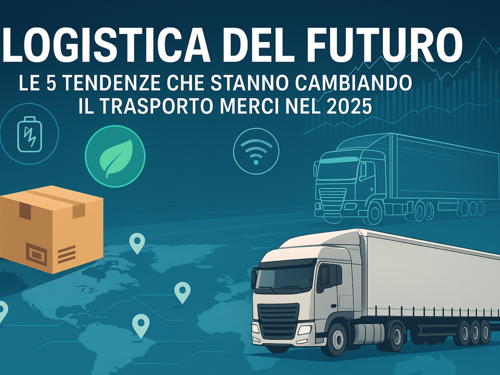 Logistica del futuro: le 5 tendenze che stanno cambiando il trasporto merci nel 2025